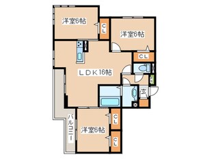 ＣＡＳＡ　ＦＬＯＲＥＳＴＡの物件間取画像